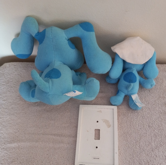 Blue's Clues bundle of 3 Snack Time Blue Pose A Blue - Picture 12 of 14